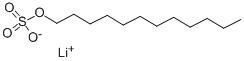 Dodecyl θειικό άλας λίθιου μεσαζόντων LDS CAS 2044-56-6 φαρμακευτικό