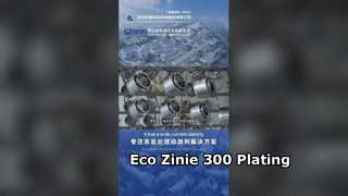 Eco Zinie 300: Ανώτερη επίστρωση ψευδαργύρου επινικελωμένη